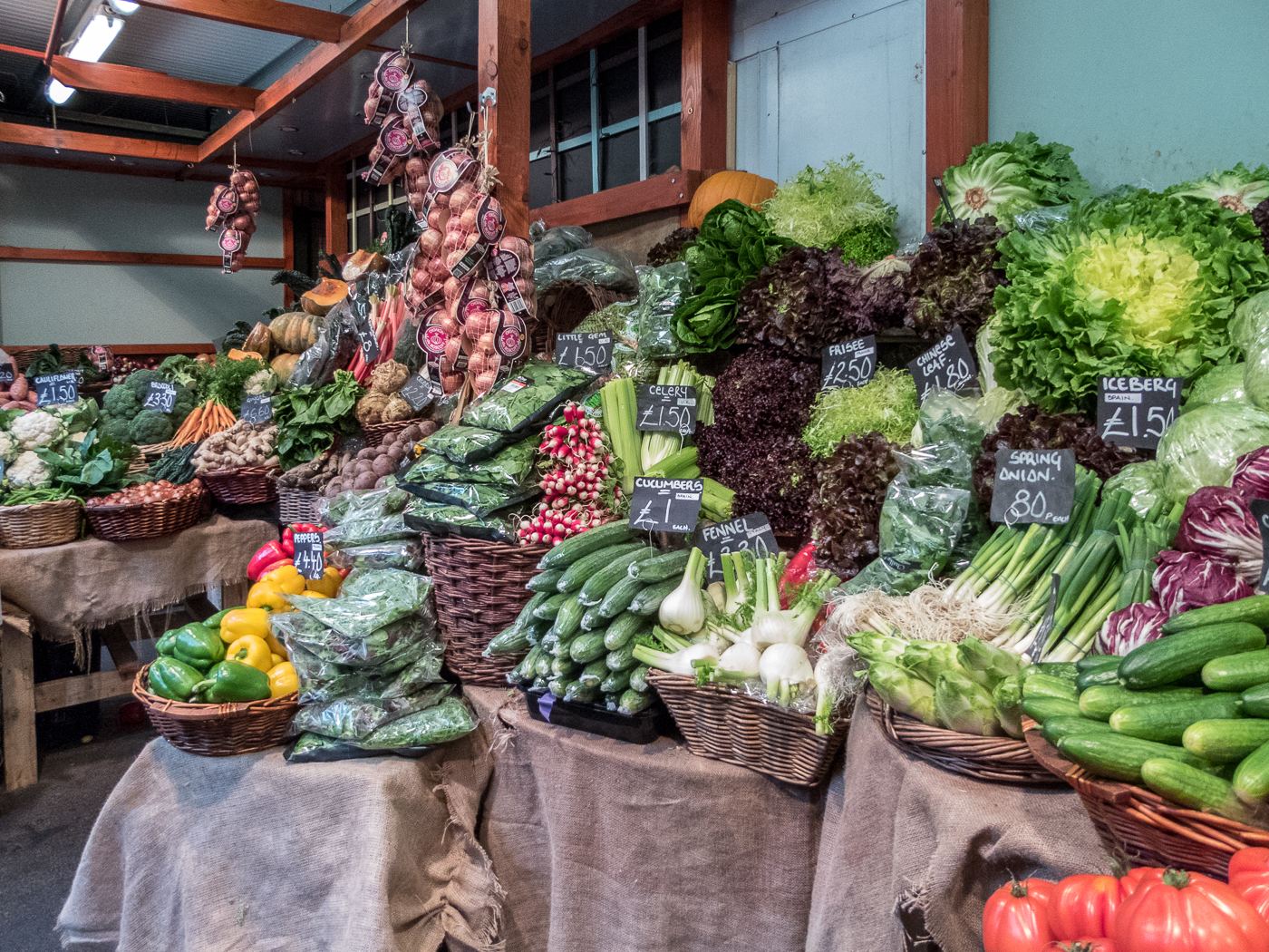 Fruit and Vegetable Stall, Borough Market, London SE1 - geograph.org.uk - 4725650.jpg