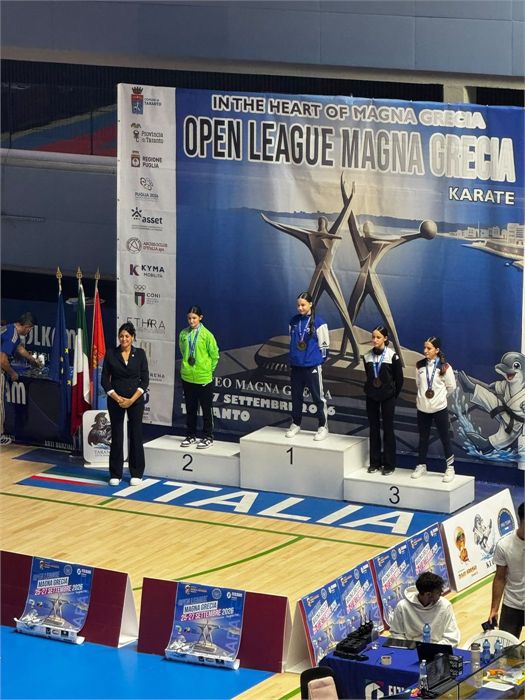 Ludovica Mosca, argento nel kumite